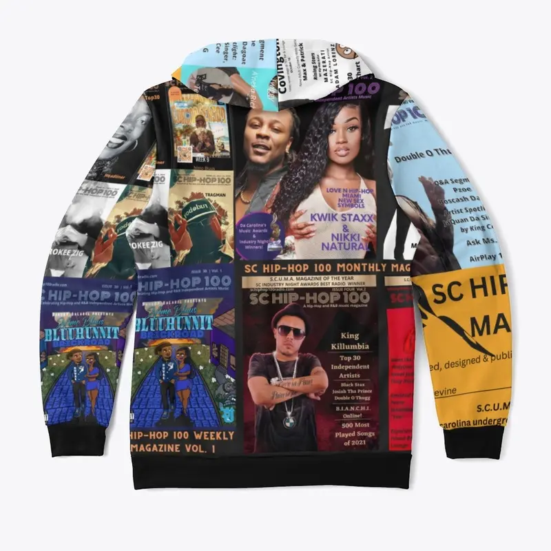 SC HIPHOP 100 MAGAZINE HOODIE